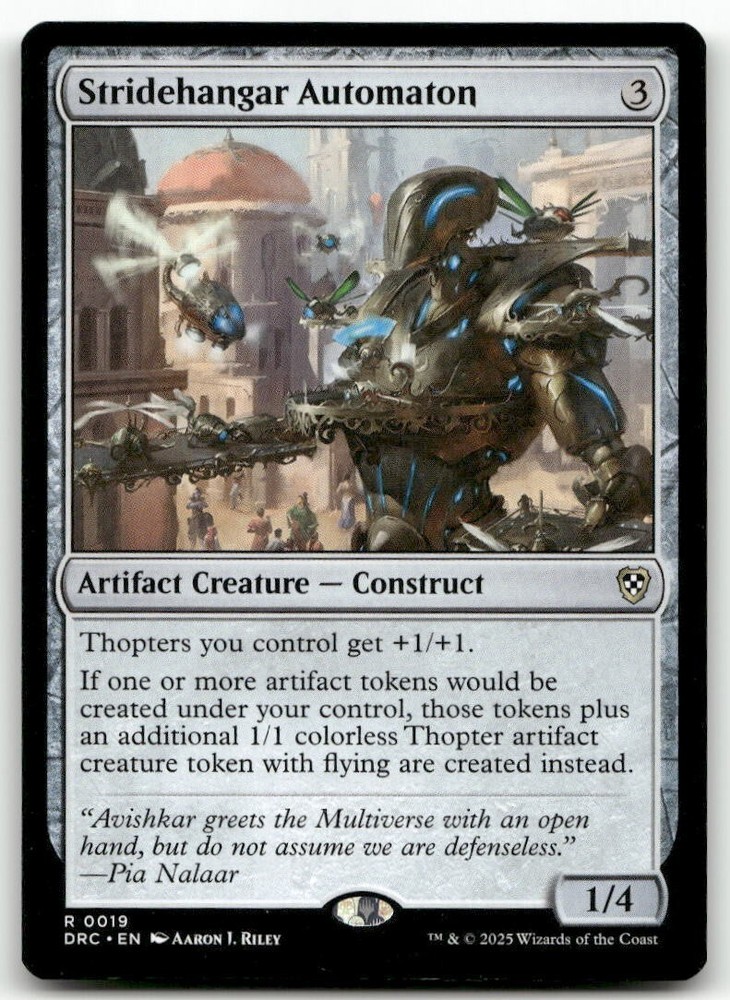 Stridehangar Automaton #19 MTG Aetherdrift NM X1