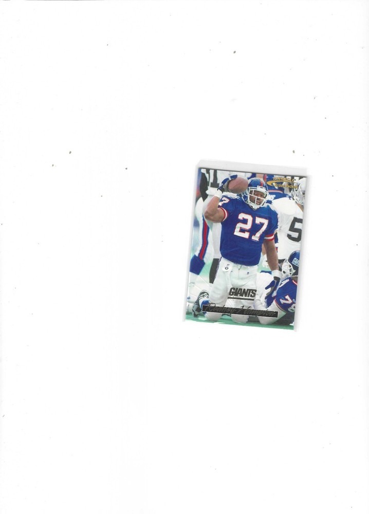 1996 Pinnacle Football Action Packed # 7 Rodney Hampton New York Giants