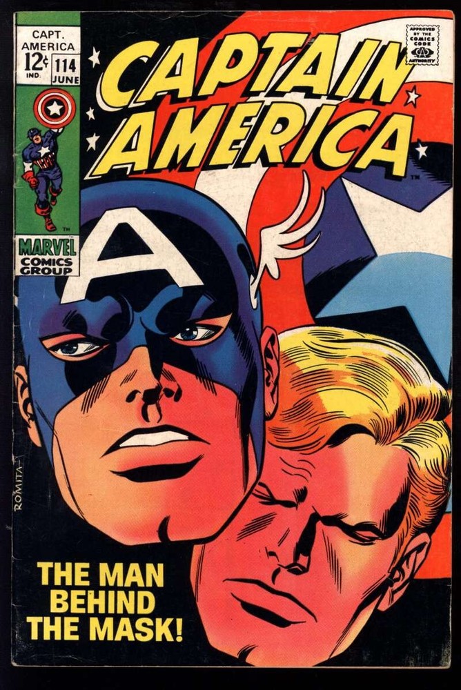 Captain America #114 (Marvel Comics June 1969)