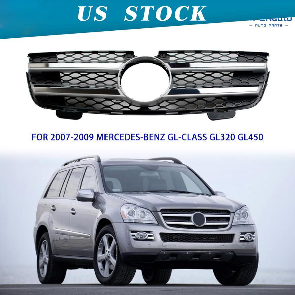 For 2007 2008 2009 Mercedes-Benz GL-Class GL320 GL450 Front Bumper Grille