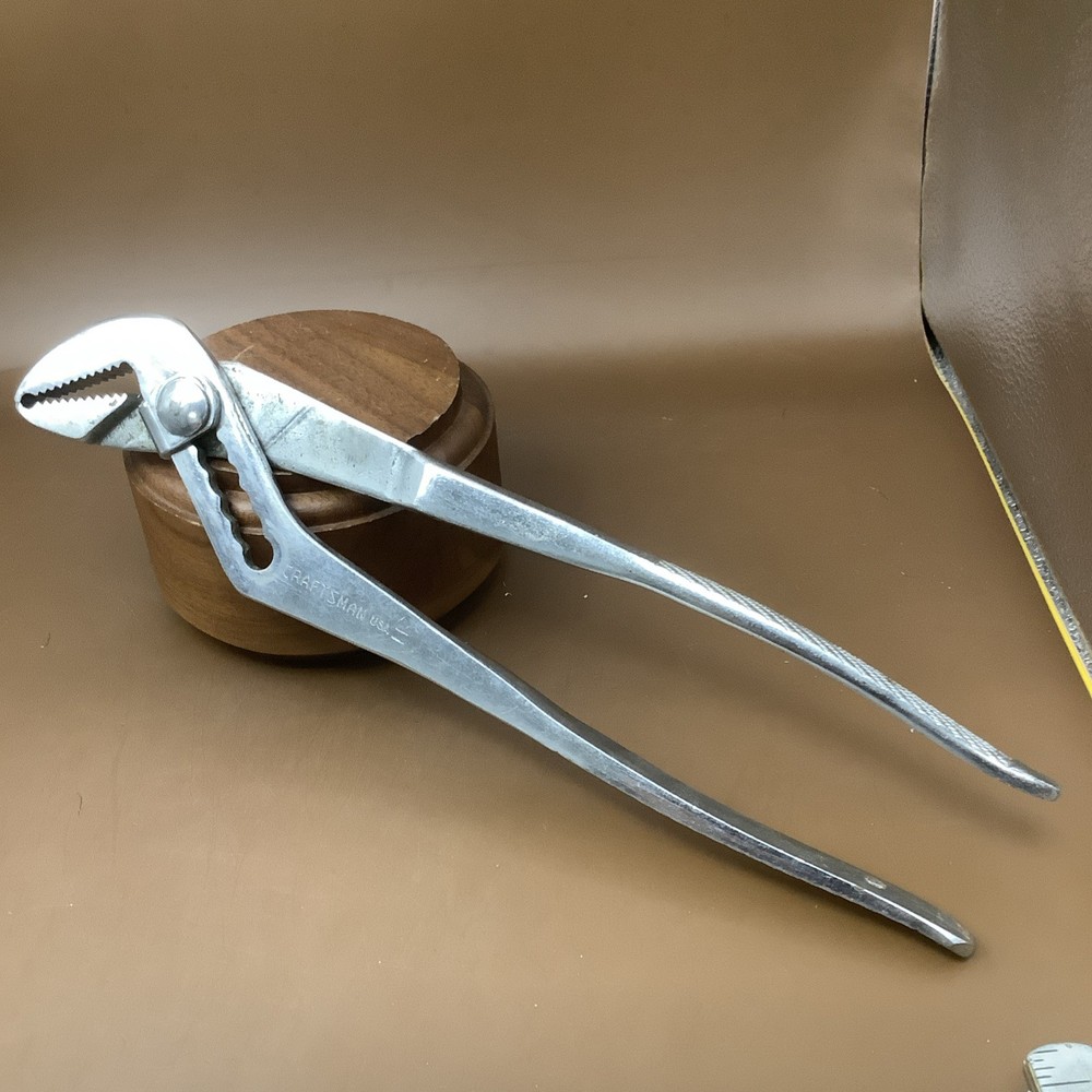 Vintage Craftsman Circle P Slip Joint Pliers 10.5 Inch Long USA Made