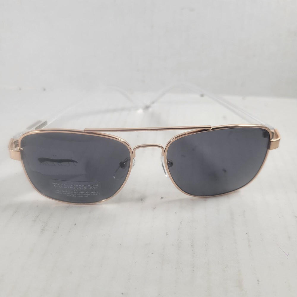 NWT J.Crew Factory Men's Classic Retro Square-frame Aviator Sunglasses