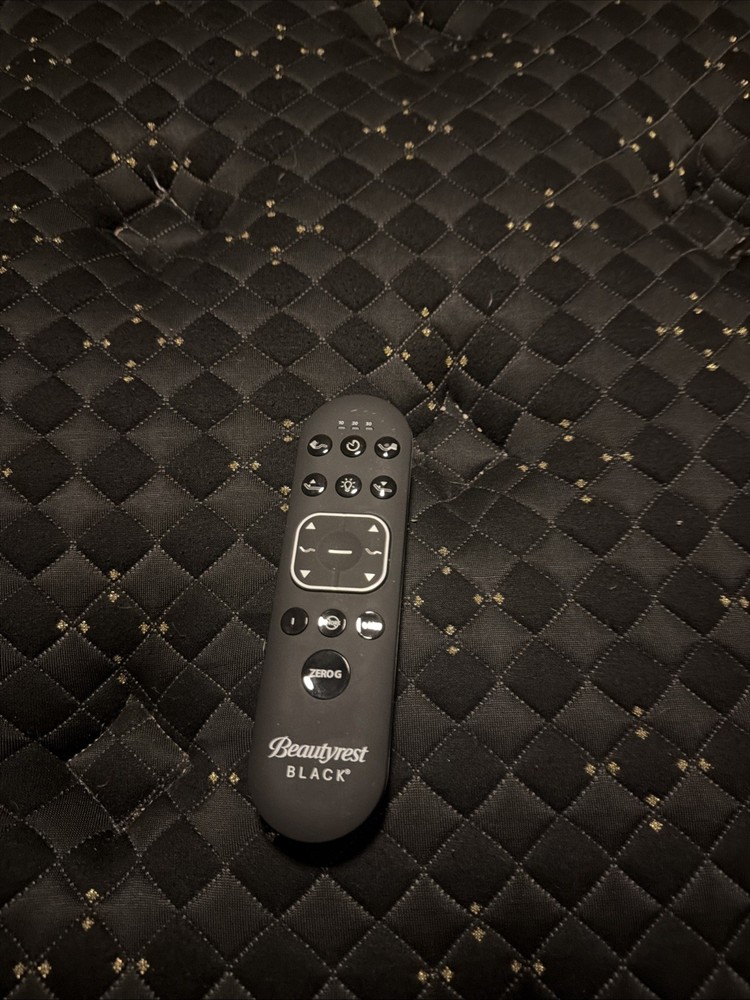 Beauty Rest adjustable bed frame king Black