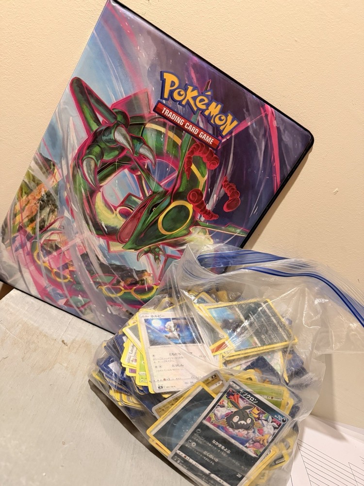 Pokemon Collection Vintage WoTC Mixed⚡️Lot of Cards Holos w/ Binder Pages