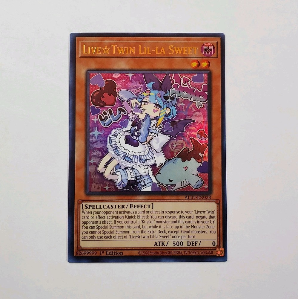 LiveTwin Lil-la Sweet ALIN-EN028 Alliance Insight 1st Ed TCG Card