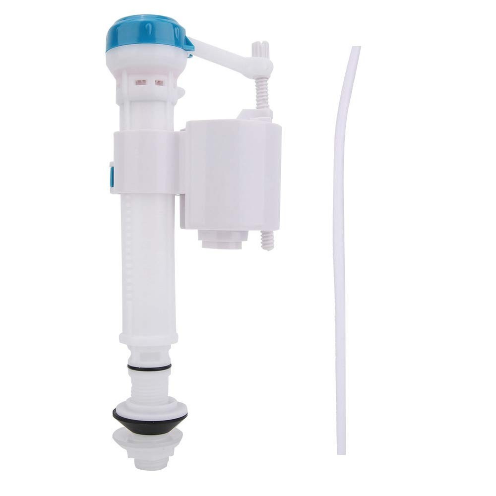 Toilet Inlet Valve, ABS Push Button Fill Valve Dual Flush Cistern Syphon Bath...