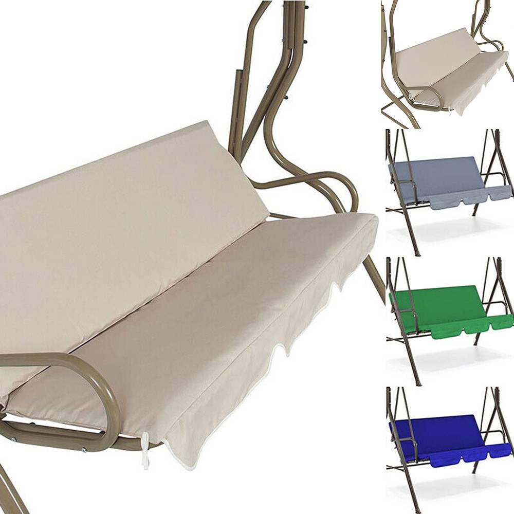 Waterproof Swing Seat Cushion Cover Replacement for Garden Patio Chairs