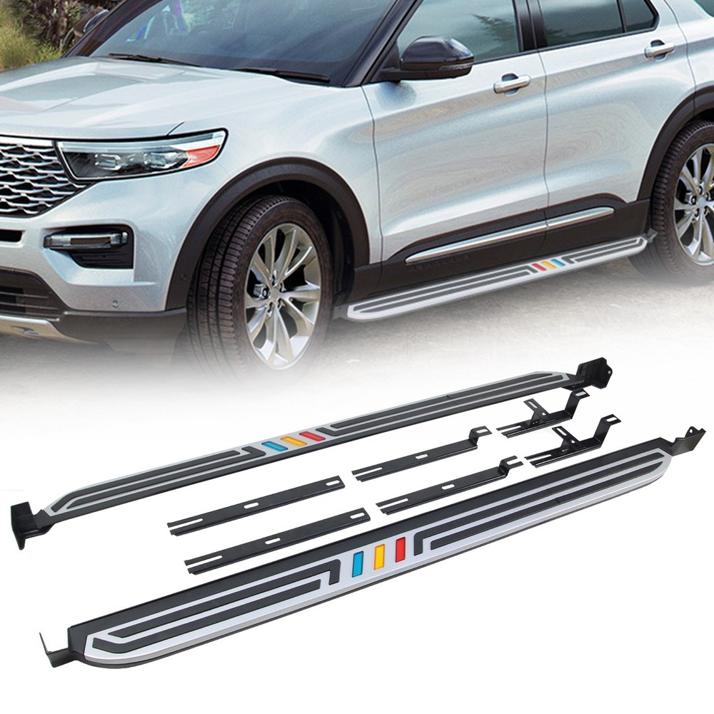 Running Boards for Ford Explorer 2020-2026 Side Steps Nerf Bars Aluminum OE Fit