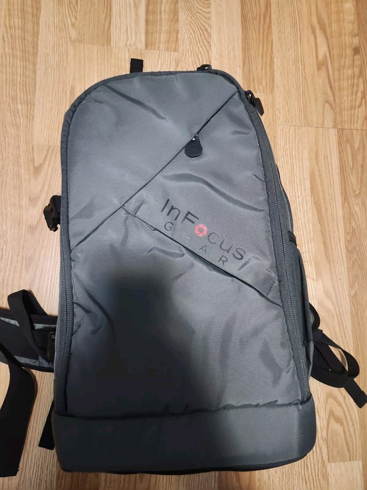 INFocus Gear Photographer Backpack Large Photography Bag For DSLR Camera NWT
