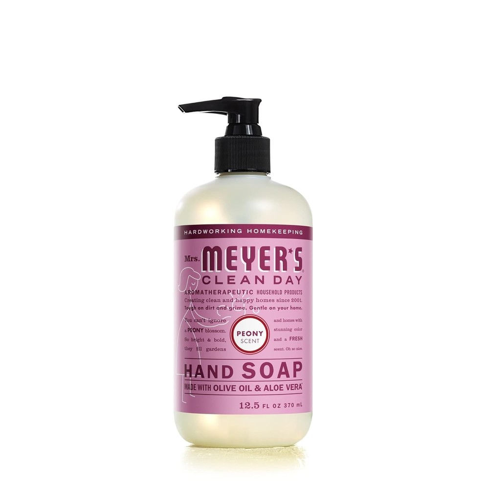 MRS. MEYER'S CLEAN DAY Hand Soap, Made with Essential Oils, Biodegradable