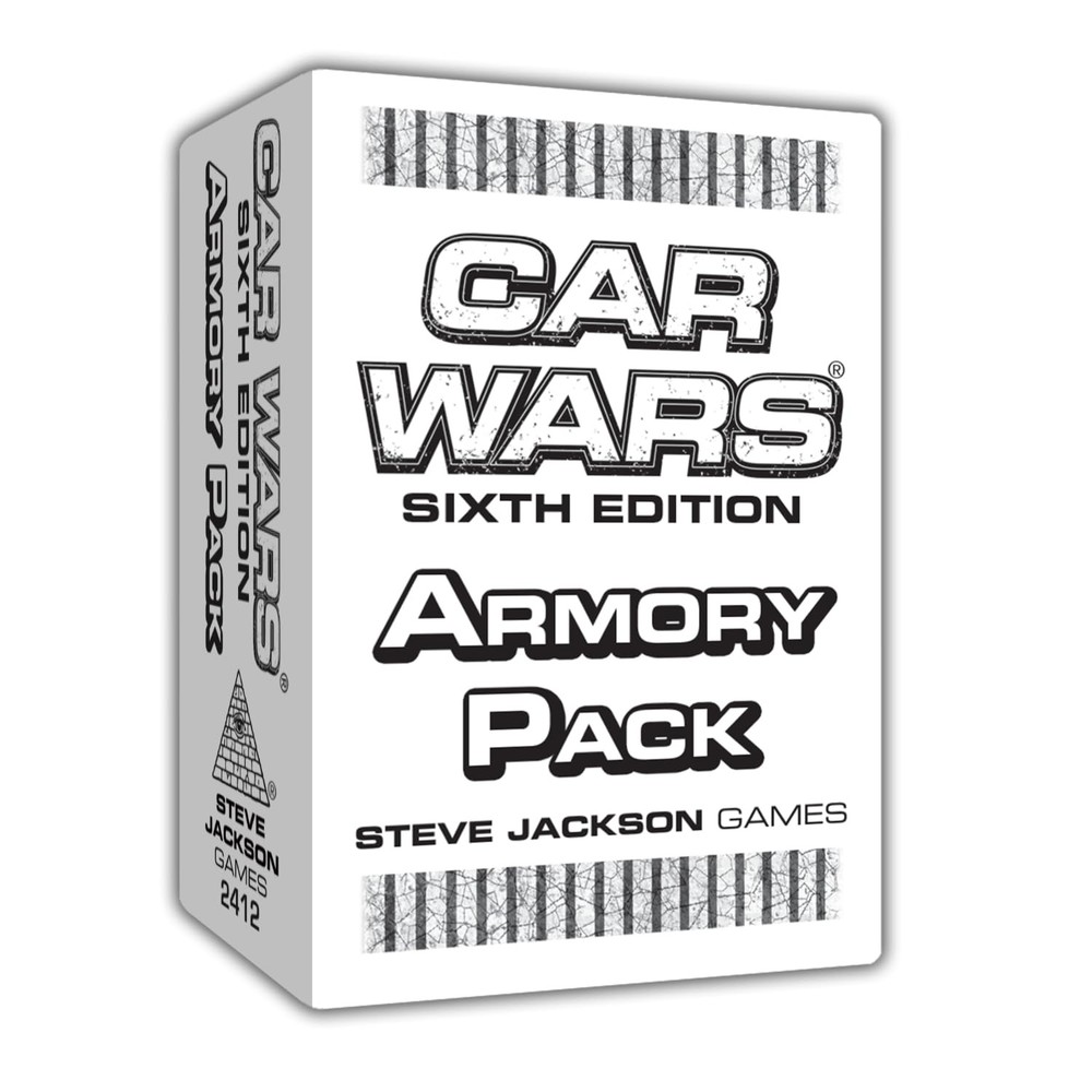 Car Wars Armory Pack, Expansion Strategy Card Game, for 2 to 4 Players and Ag...