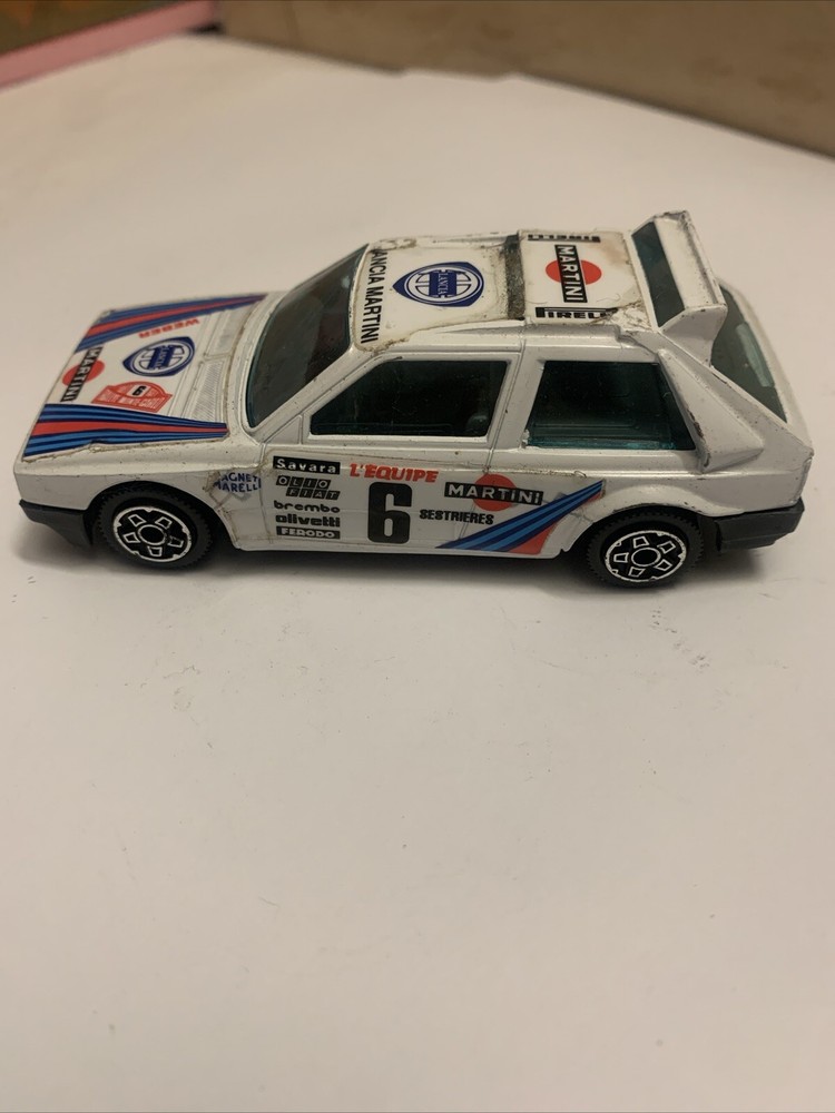 Burago 1:43 Lancia Delta S4 #6 1986 Monte Carlo Rally Italy