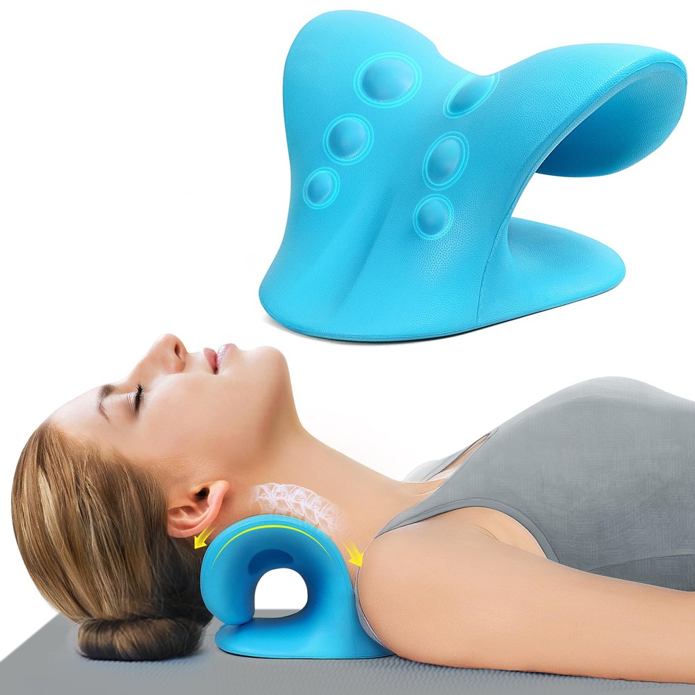 Neck Stretcher for Pain , Neck and Shoulder Relaxer Cervical Traction Device ...