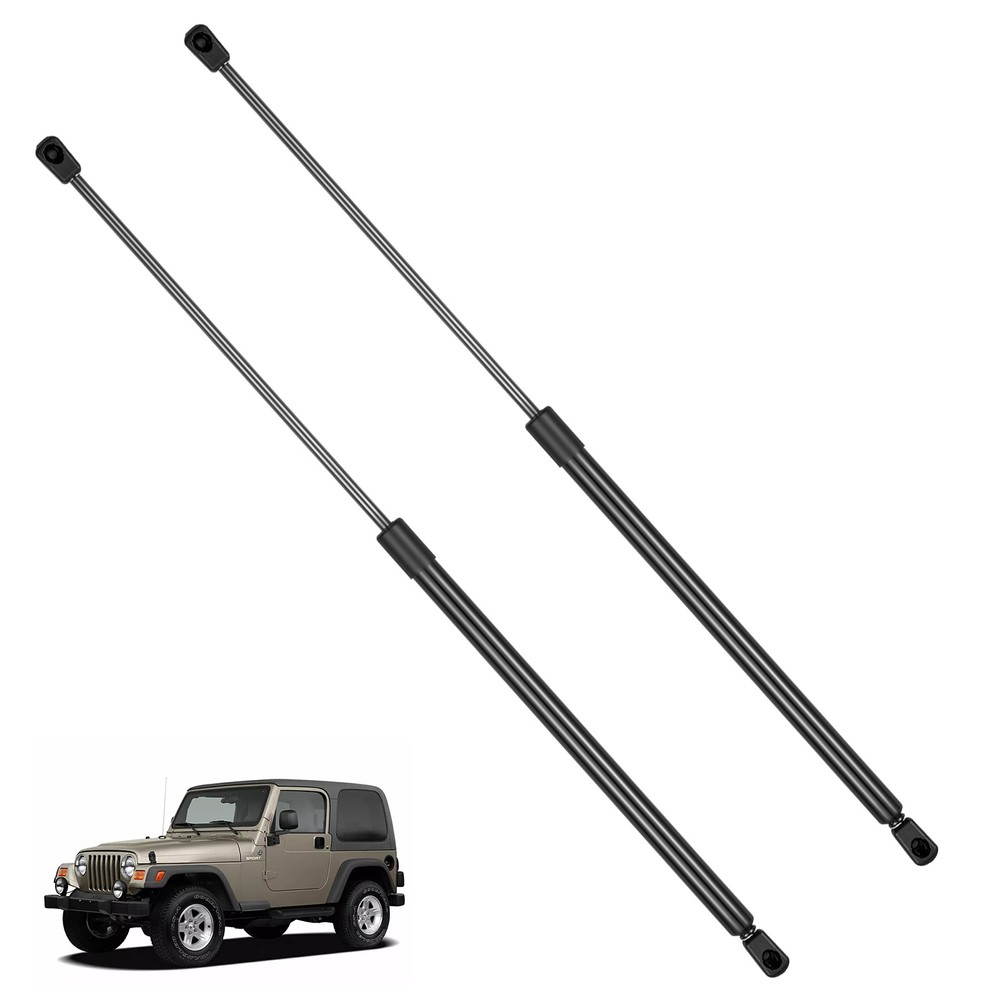 2x Rear Window Lift Supports Gas Struts for Jeep Wrangler 1987 1988-1995 SUV