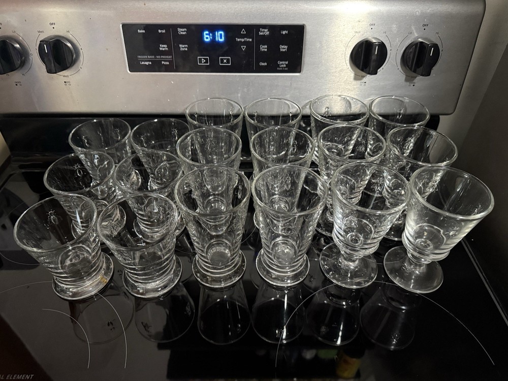 La Rochere Napoleon Bee Glassware Set 6-Piece French Inspired Tableware