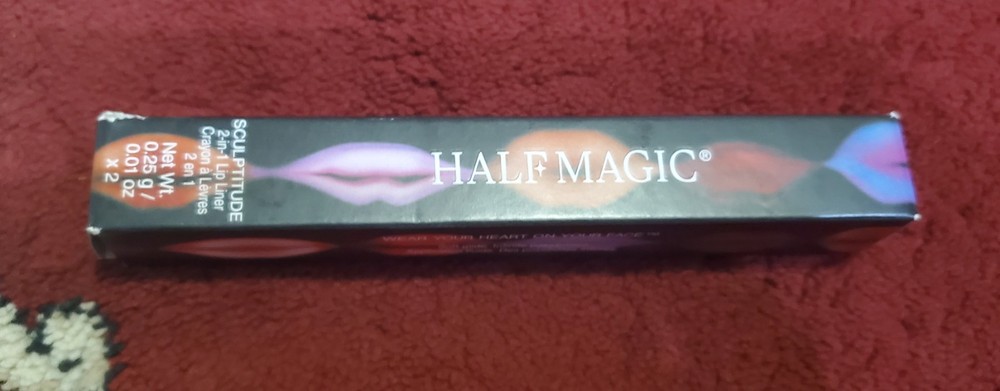 Half Magic Sculptitude Dual Lip Liner in Haze or Slay