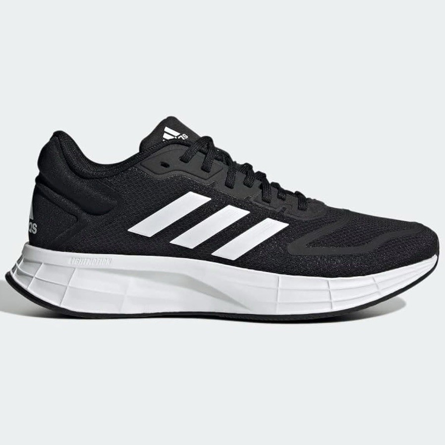 Adidas Duramo 10 Black White Running Shoes  Sneakers GX0709 Womens Size 9 NWB