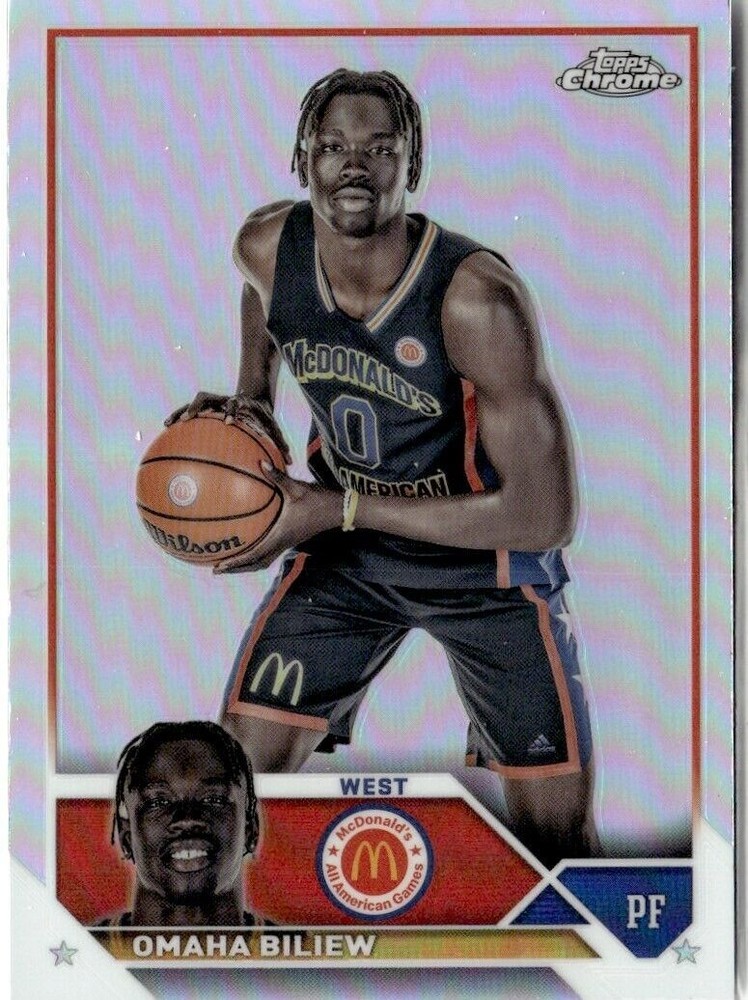 2023-24 CHROME MCDONALD'S ALL AMERICAN OMAHA BILIEW IOWA STATE UNIVERSITY #61