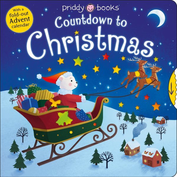 Countdown to Christmas : With a Fold-out Advent Calendar, Hardcover by Priddy...