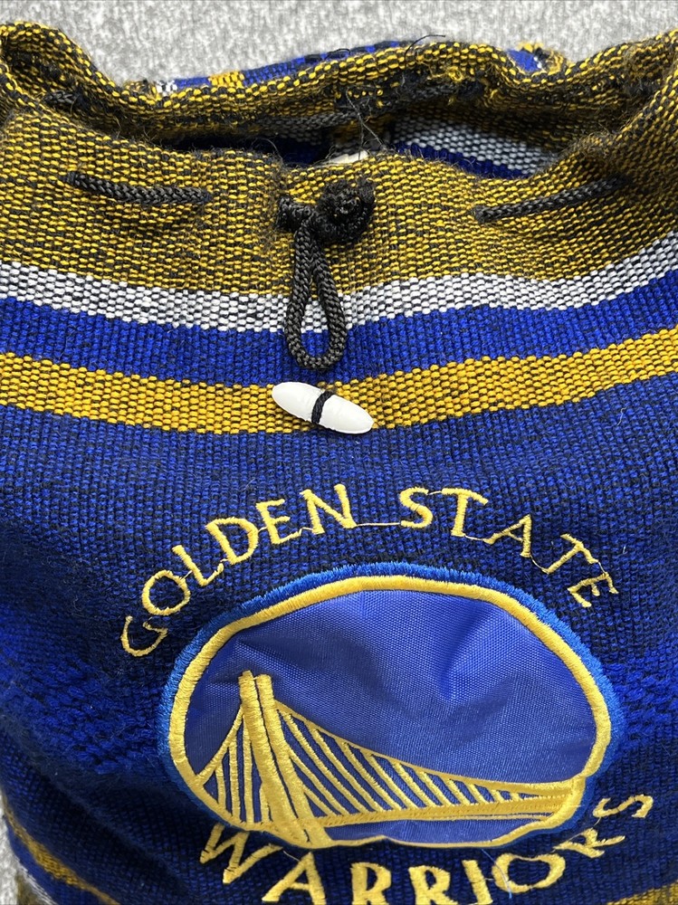 NBA Golden State Warriors  Knit Backpack Embroidered Name With Patch