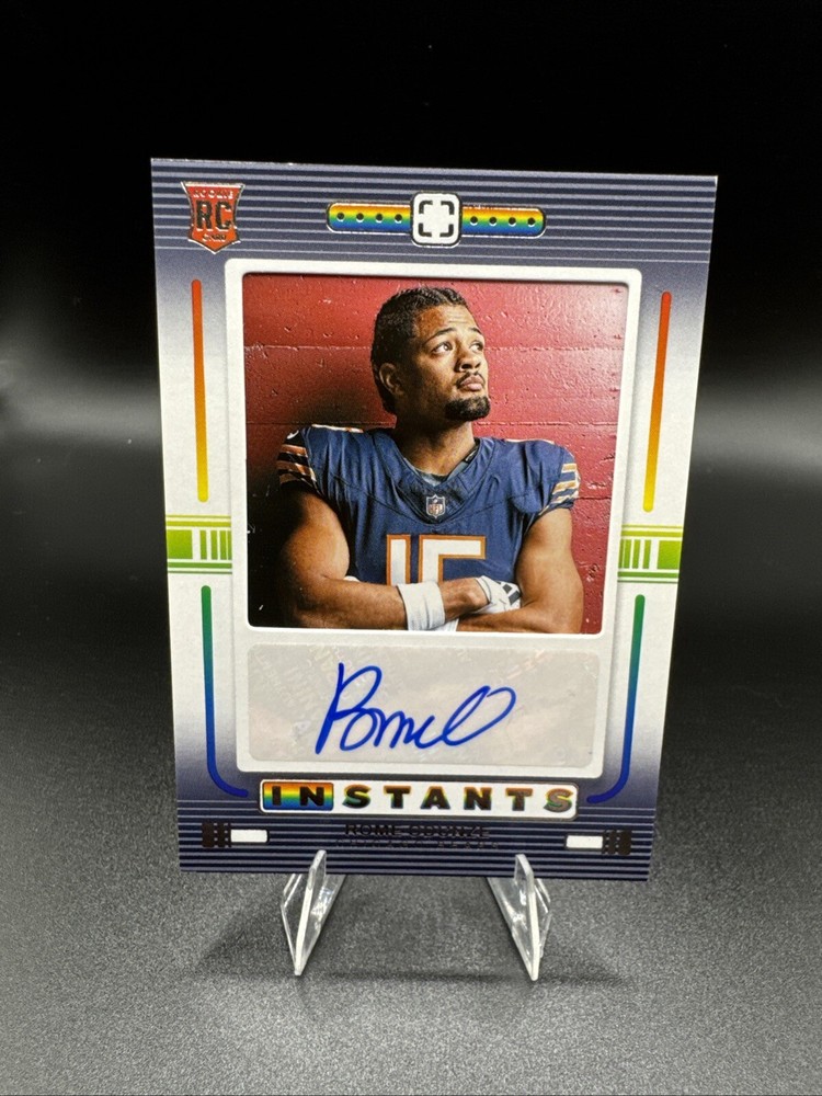 2024 Panini Photogenic Football Rome Odunze Rookie Auto Instants