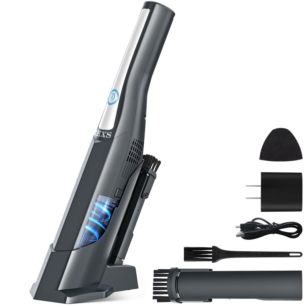 Handheld Vacuum Cordless, Car Vacuum Cleaner High Power, 12000Pa Strong Sucti...