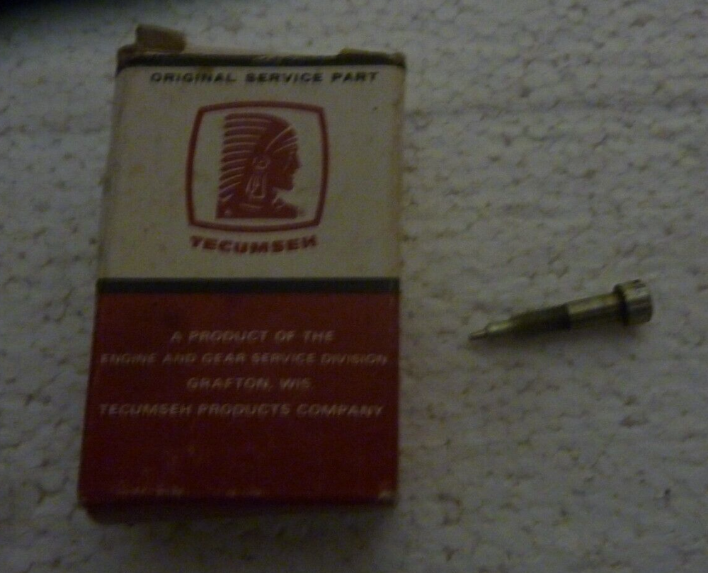 ONE NEW OEM TECUMSEH CARBURETOR IDLE SCREW 632281   S-17