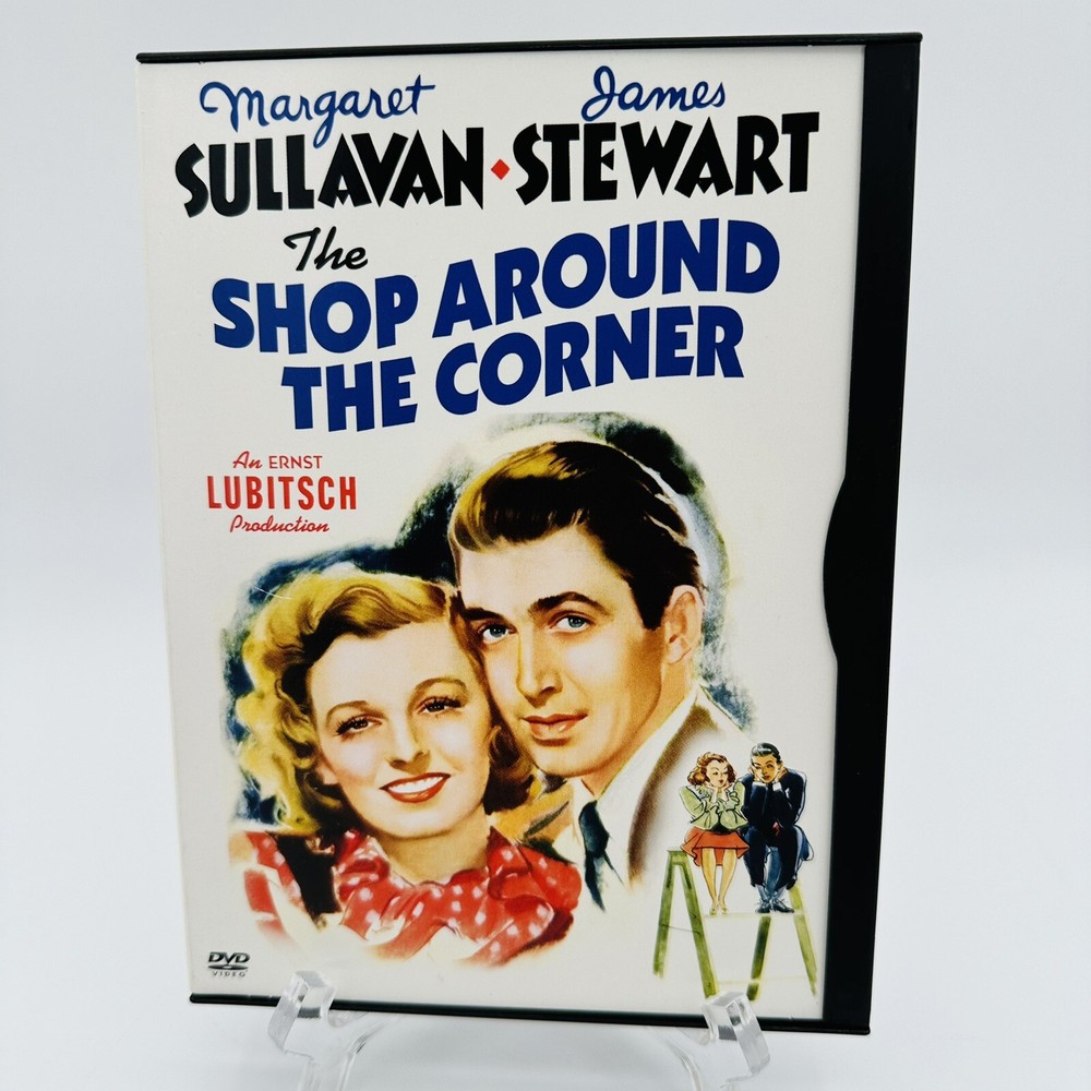 Vintage 1940 The Shop Around the Corner DVD Snapcase with James Stewart Margaret Sullavan
