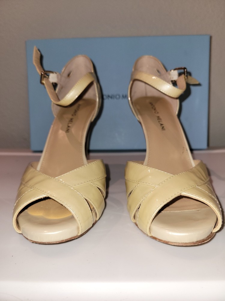 Antonio Melani High Heels Nude Beige Rice, Calista119. Size US 7.5 - Pre-owned