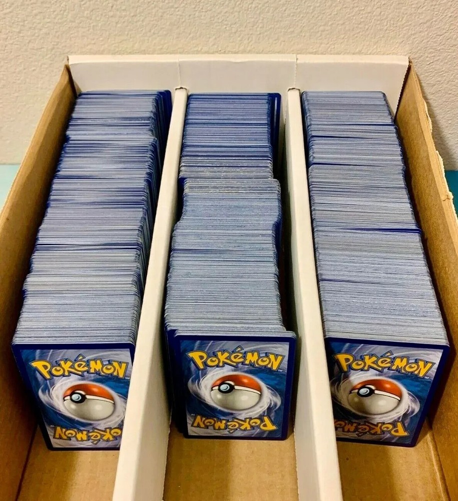 Pokemon TCG 1000+ Collection Bulk Card Lot- C/UC/R -