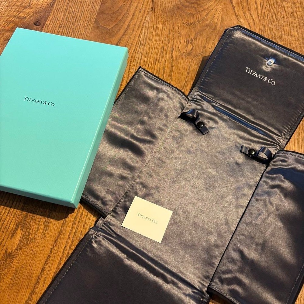 Pre-Owned Tiffany & Co Necklace Travel Case Box Pouch