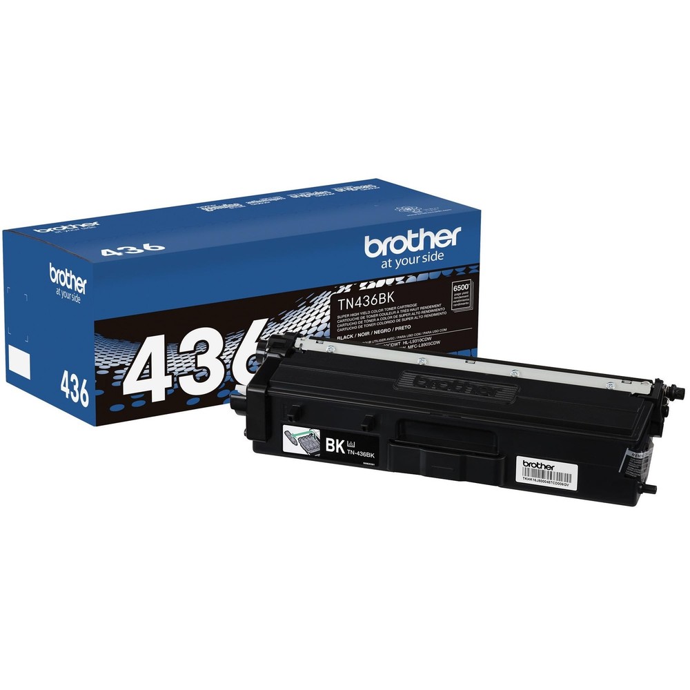 TN436BK Super High Yield Toner-Retail Packaging, Black