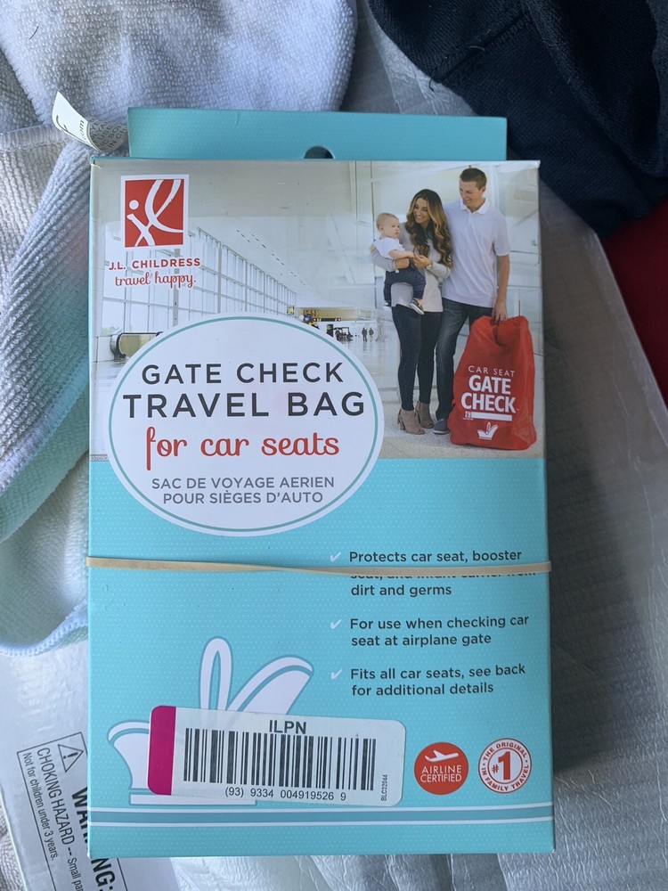 Car Seat Travel Bag Carseat cover Backpack for plane Airplane New