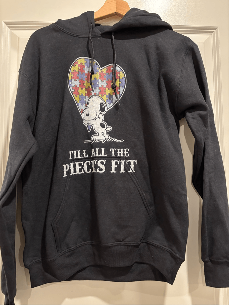 Snoopy Autism Hoodie size Small