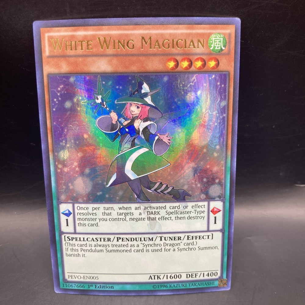 White Wing Magician PEVO-EN005 1st Ed Pendulum Evolution Card