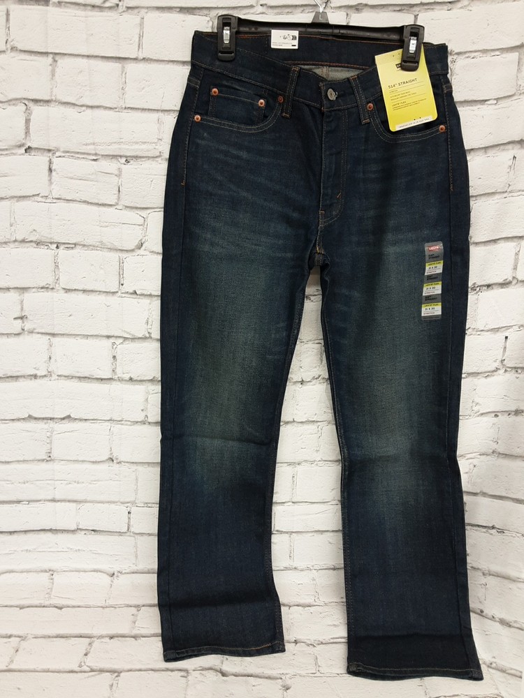 Levi's Men's 514 Straight Fit Jeans Burch Stretch 31W x 30L 005141302