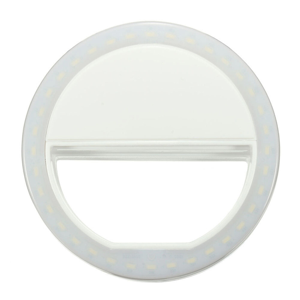 Simple Wide Angle Lens LED Lamp Flashlight Selfie Light Camera Phone