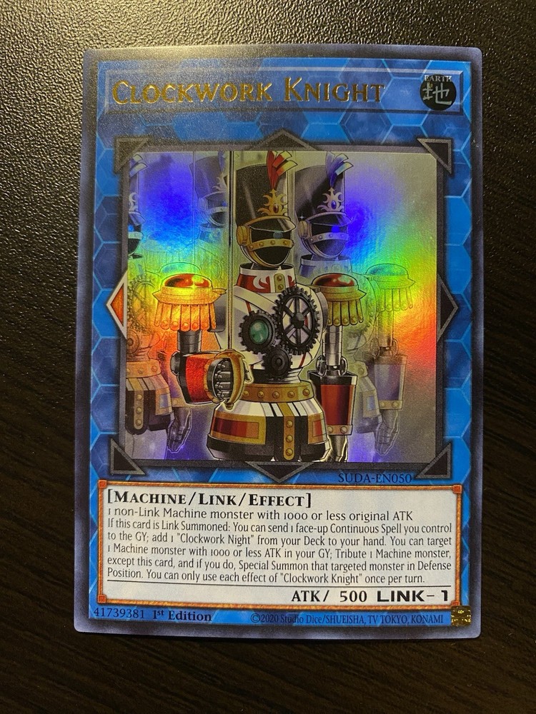 Yu-Gi-Oh Clockwork Knight SUDA-EN050 1st Edition Ultra Rare Near Mint