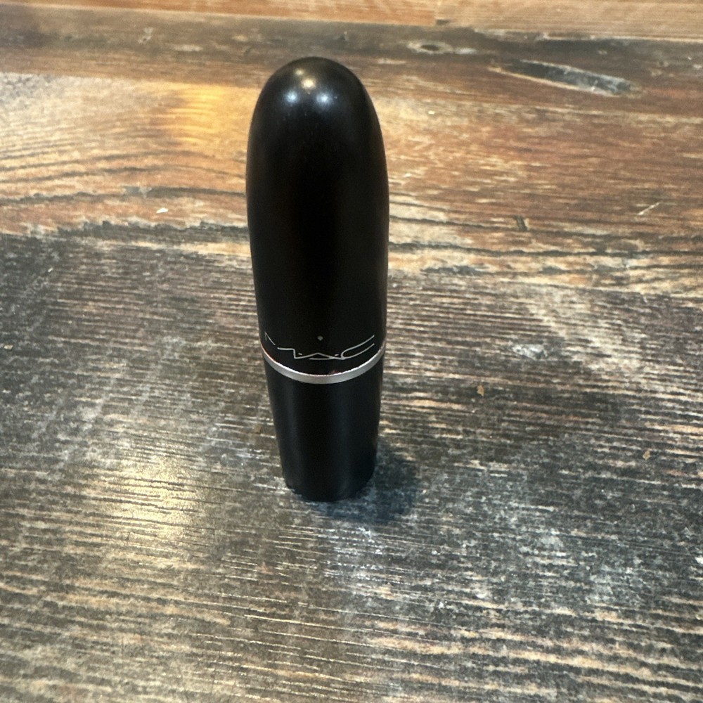 MAC Amplified Creme Lipstick Vegas Volt 0.10oz Full Size Melted See Photos
