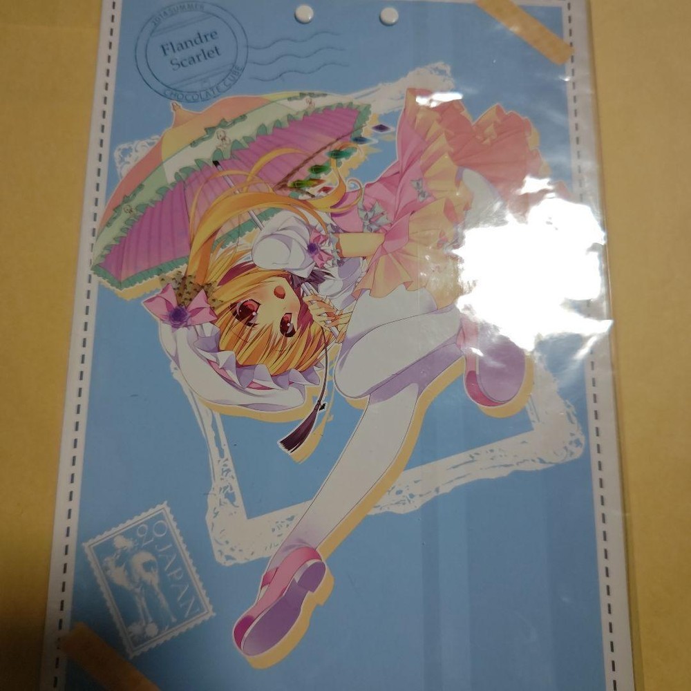 Touhou Project CHOCOLATE CUBE Flandre Binder Anime character Animation