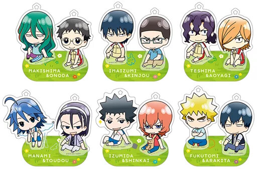 Acrylic Stand Panel Set of 6 Yowamushi Pedal Glory Line Nakayoshi