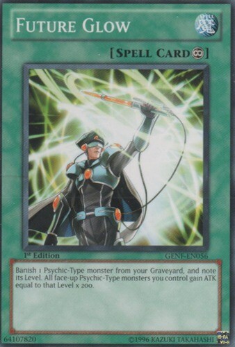 Future Glow - GENF-EN056 - Common - 1st Edition x3 - Lightly Played