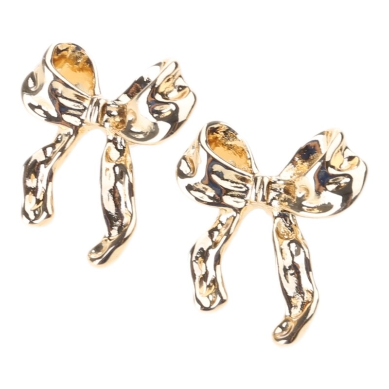 Trendy Bowknot Stud Earrings for Women - Stylish Jewelry Accessory