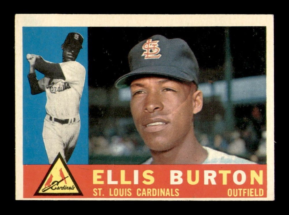 1960 Topps #446 Ellis Burton EX-MT Vintage Baseball Card OBGcards