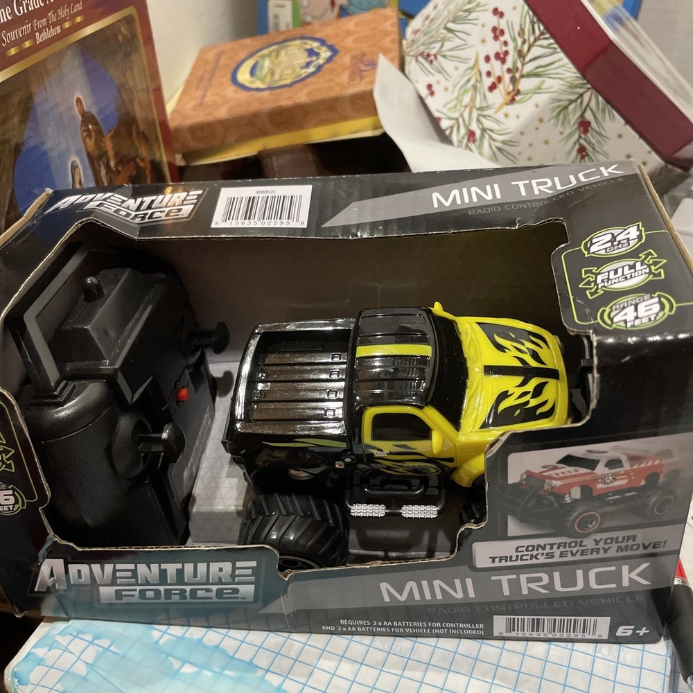 Adventure Force Yellow Mini RC Truck Brand New In Box