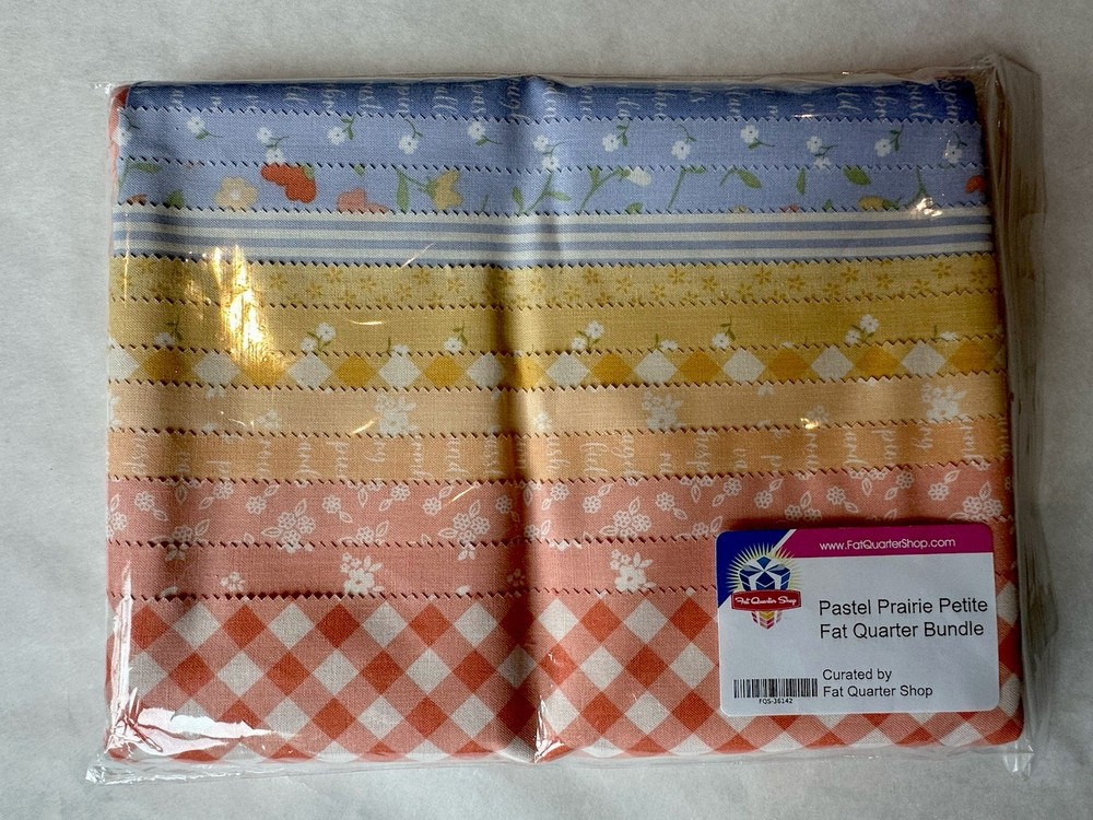FQS PASTEL PRAIRIE By My Sew Quilty Life Petite Fat Quarter Bundle