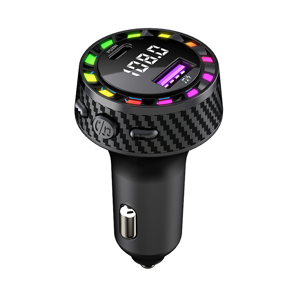 Bluetooth Car Wireless FM Transmitter Adapter Radio MP3 USB Charger Hands-free