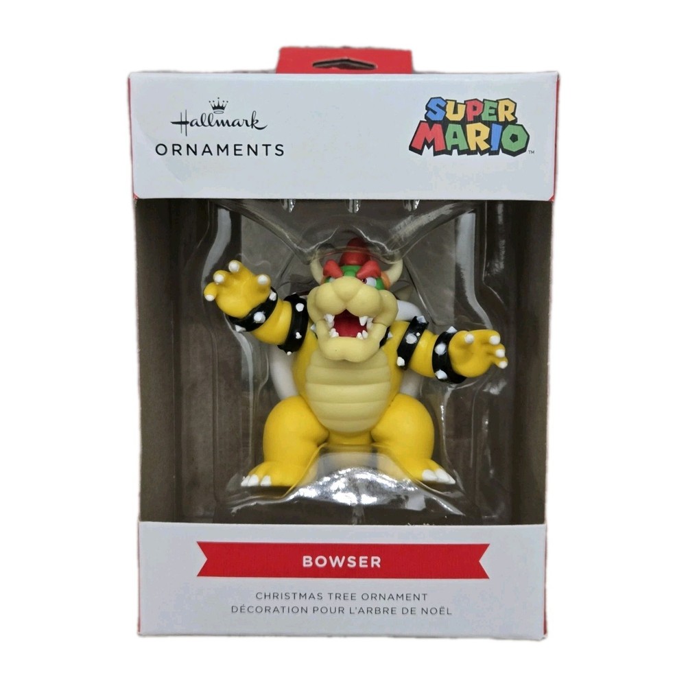 Hallmark Ornaments Super Mario BOWSER (Nintendo) Christmas Tree Ornament