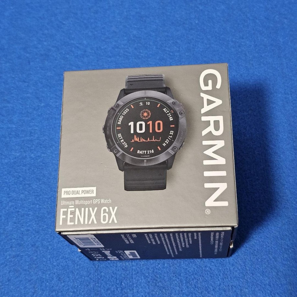 Garmin Fenix 6X Pro Solar Smartwatch with Dual Power Modes