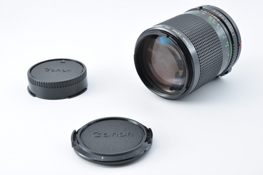Near Mint Canon New FD 100mm f/2 Manual Focus Telephoto Lens Japan 33434 #104